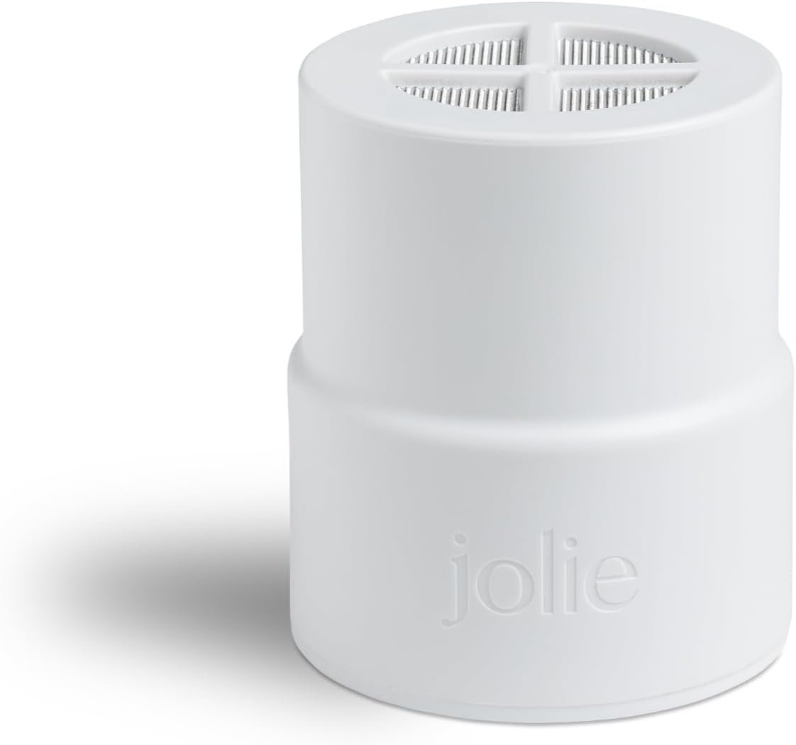 Jolie Replacement Filter for Showerhead – High Pressure Shower Filter, Clinically Tested for Healthier Hair & Skin