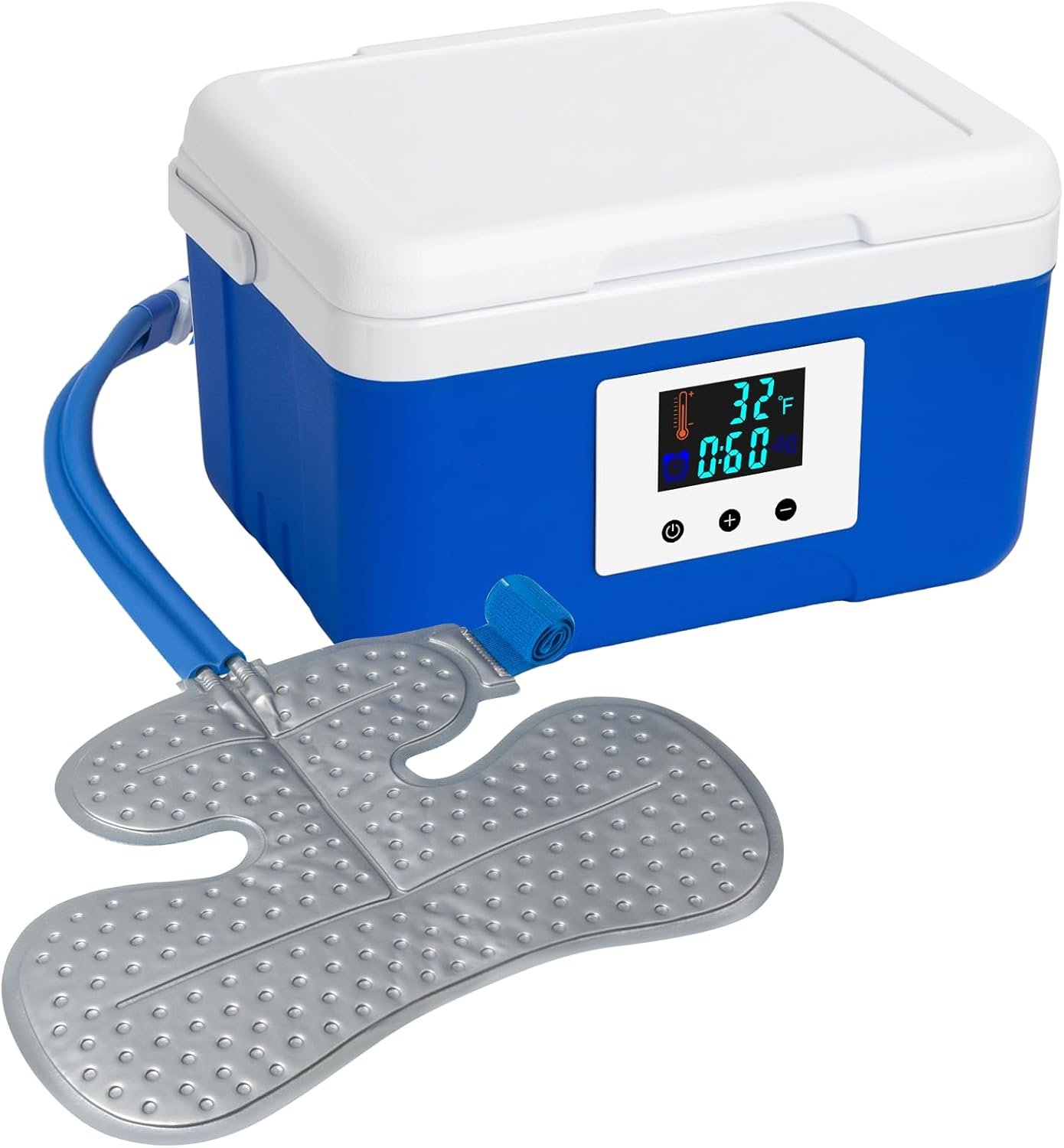 Ice Machine for Shoulder After Surgery Recovery, 9 Quarts Timer Circulate Rotator Cuff Cold Therapy Machine Home Cryotherapy System for Shoulder Replacement Post-Surgery Swelling, Sprains
