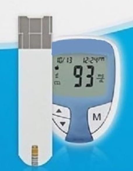 Glucostrips Made for Ba’yer Blood Glucose Monitors Only (Old Model), 100 Count + TouchSense Rounded Lancets,100 Counts (Combo)