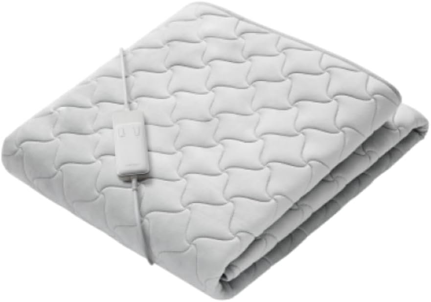 Navien Mate EME511 Far Infrared Heated Mattress Pad | Low Radiation, Smart Dual Temperature Control, Washable | Premium 7-Core Carbon Heat Wire, Relaxing Warmth for Tired Muscles | King Size