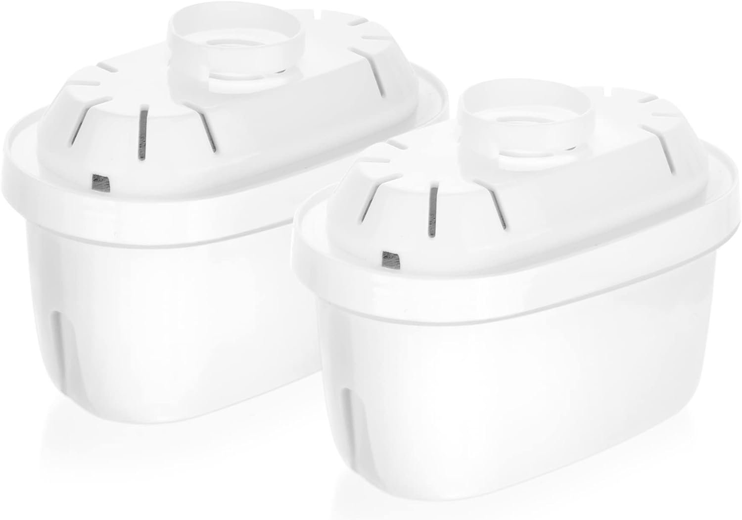 Hskyhan Alkaline Water Filter – 2022 Replacement Pitcher Water Filters, Improve PH Cartridge, 7 Stage Filtration System to Purify, Reduces Lead, Fluoride, Chlorine and More, 2 Pack