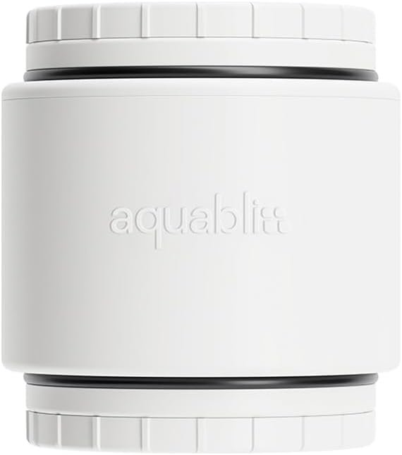 AquaBliss HD Multi Stage Shower Filter Replacement Cartridge for SF400 & SF500-48x Heavy Duty Detox Power. Kiss Itching, Breakage & Dullness Goodbye. Reduce Rust, Chlorine, Toxins. 1-Pack (SFC500)