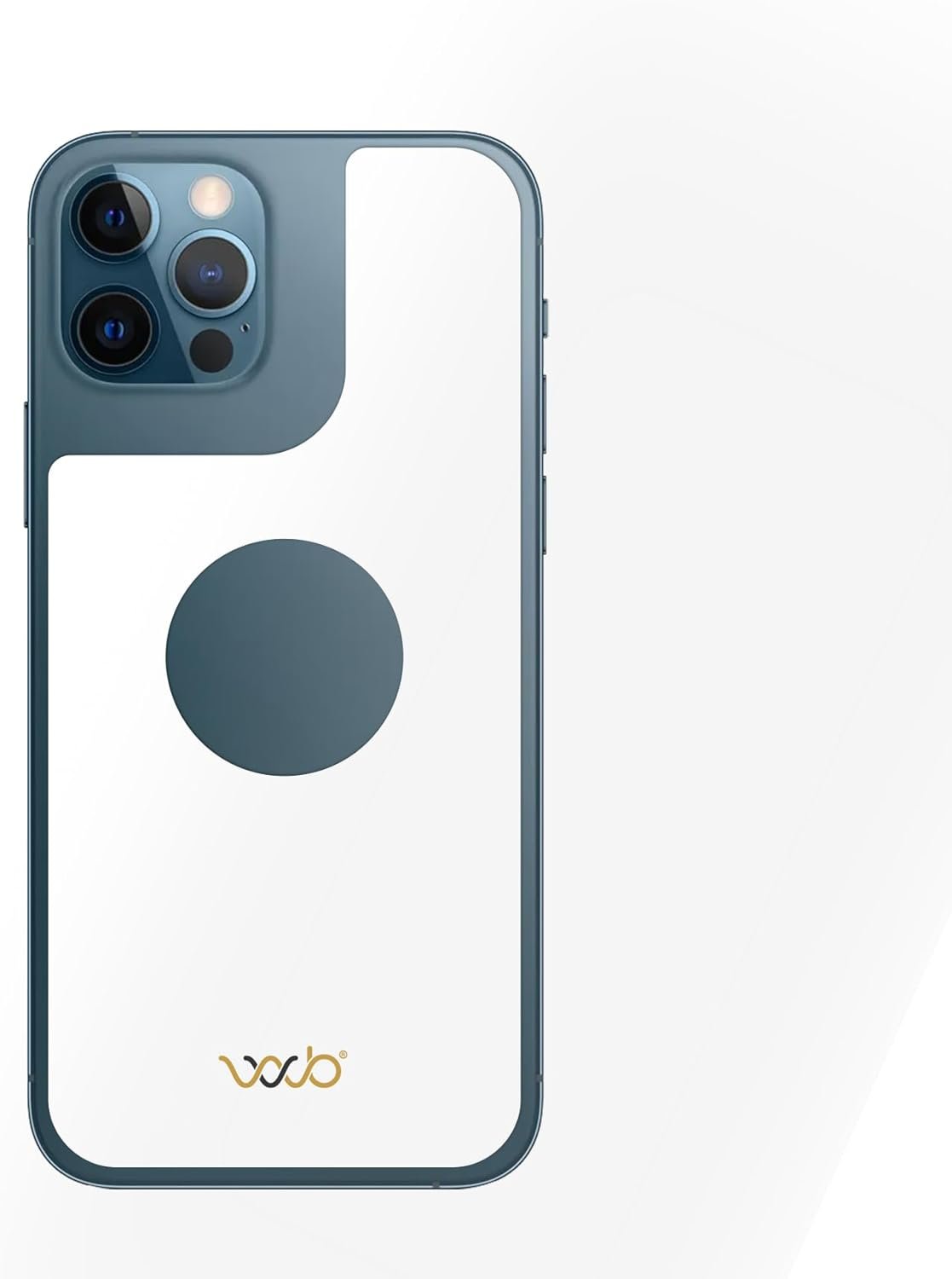 WAVEBLOCK EMF Blocker for Cell Phone – Made for iPhone 12/12 PRO, 13/13 PRO – The Only Patented, Real Scientifically Backed, Lab-Tested 5G-Shield Sticker to Protect You & Your Loved Ones – USA Made