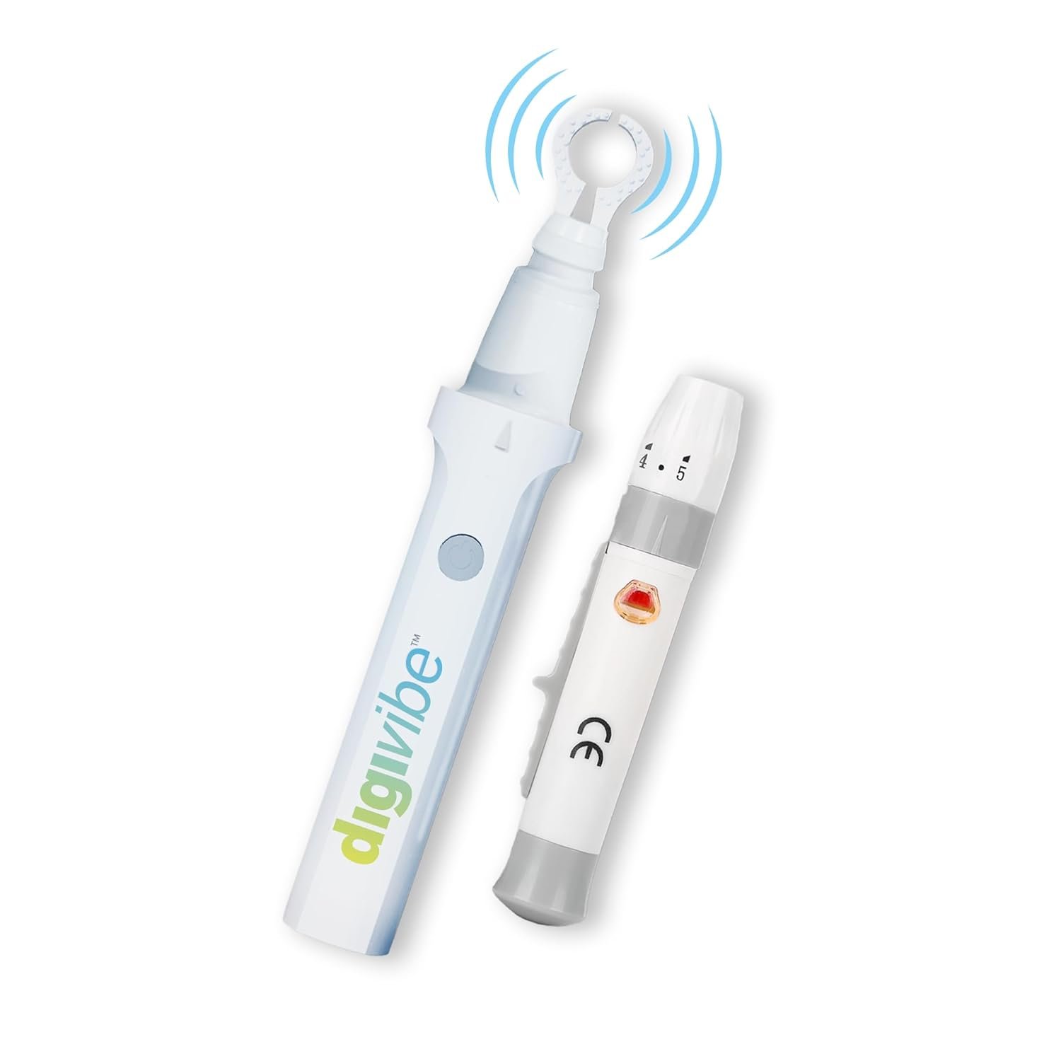 Injection Pain Relief Vibration Device for Glucose Monitoring, Semaglutide Injections, IVF, Insulin, Vaccines & Finger Pricks – Eases Needle Pain & Fear – Numbing Cream Alternative