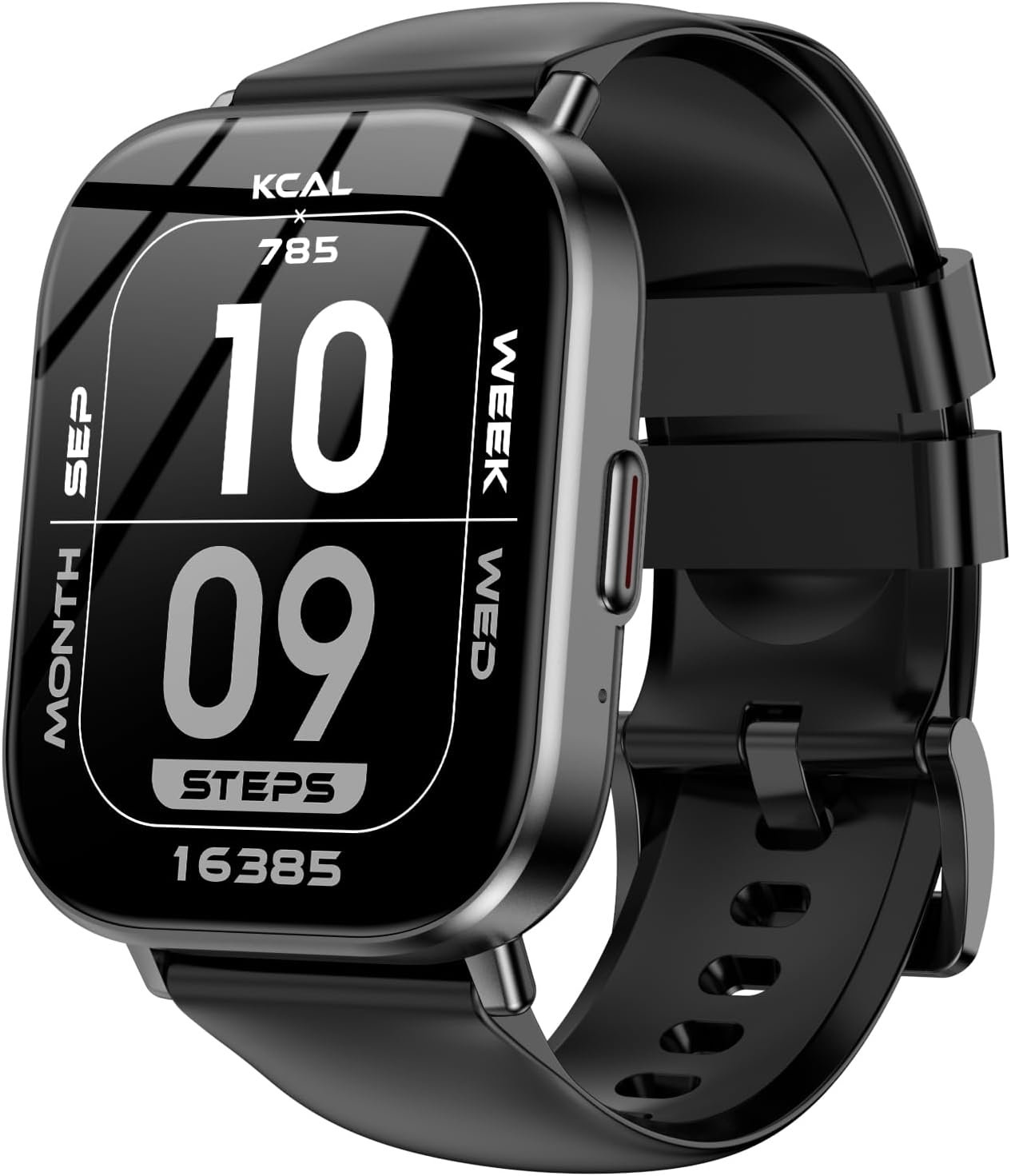 Smart Watch with 2.01″ HD Touchscreen, Bluetooth Calling, 120+ Sports Modes, 24/7 Heart Rate & Sleep Monitoring, IP67 Waterproof Fitness Tracker, Compatible with iOS and Android (Black)