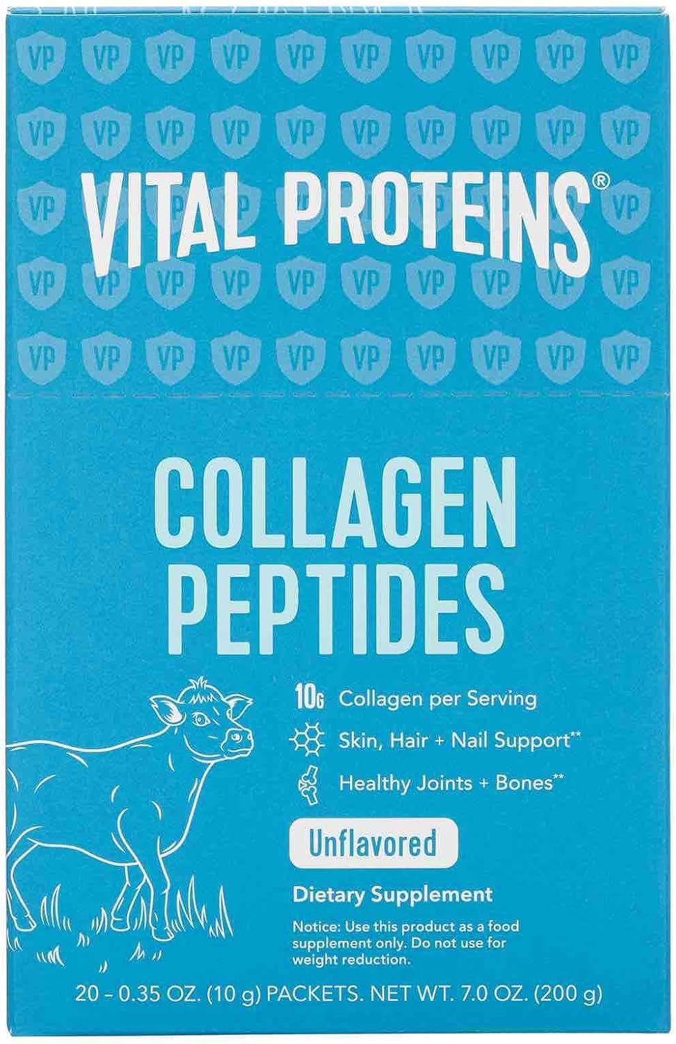 Vital Proteins Collagen Peptides 20ct Box, 0.35 OZ