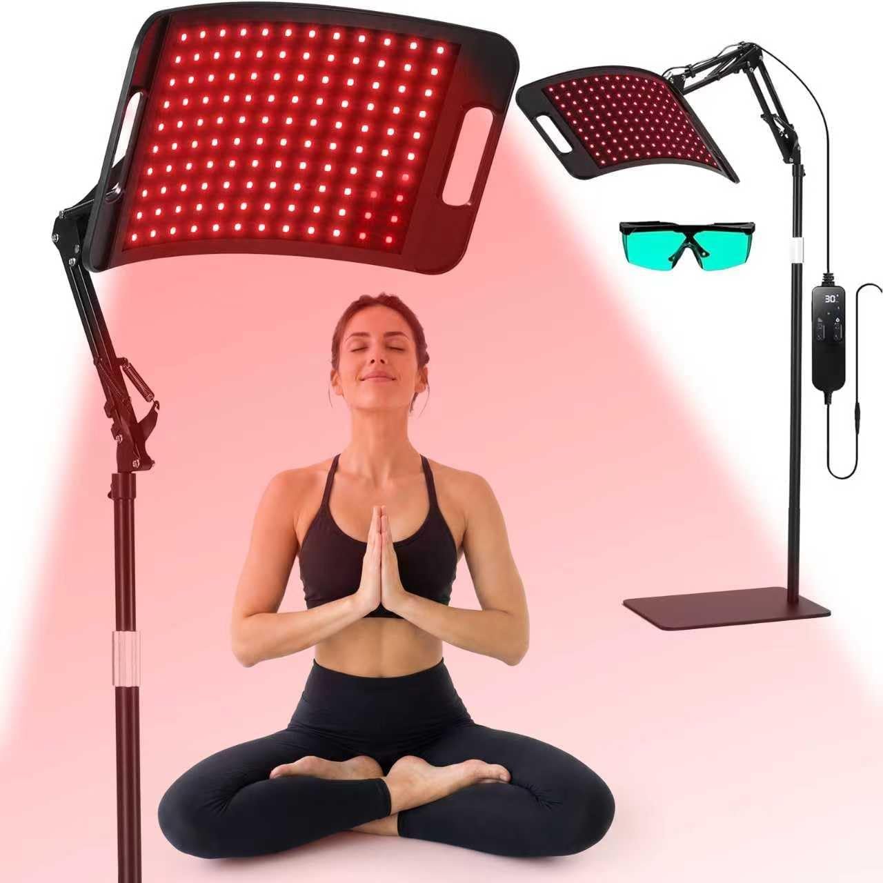 Red Light Therapy for Body face-660nm 850nm Infrared Light Therapy Panel 3 in 1 Led Bead red lamp Therapy Home Use,Gift idea for Mom Women Wife Sister Girlfriend