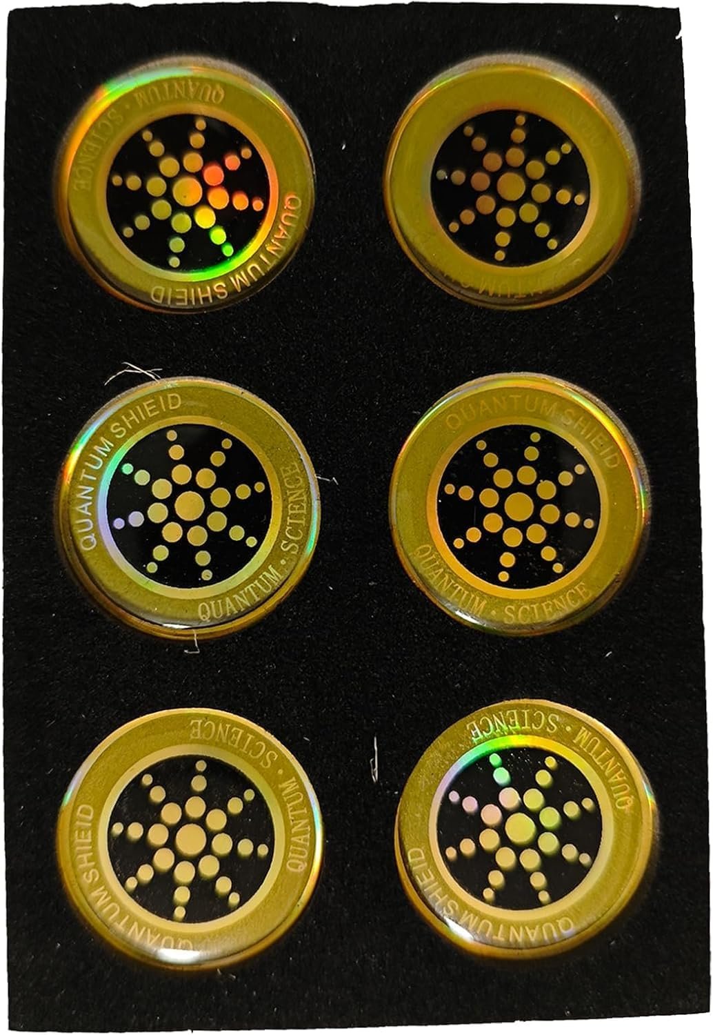EMF Stickers Blocker Neutralize Shield Protection from Cell Phones cased and Electronic Devices WiFi 5G Tablets Laptops Computers TV Monitors(6 Pcs)