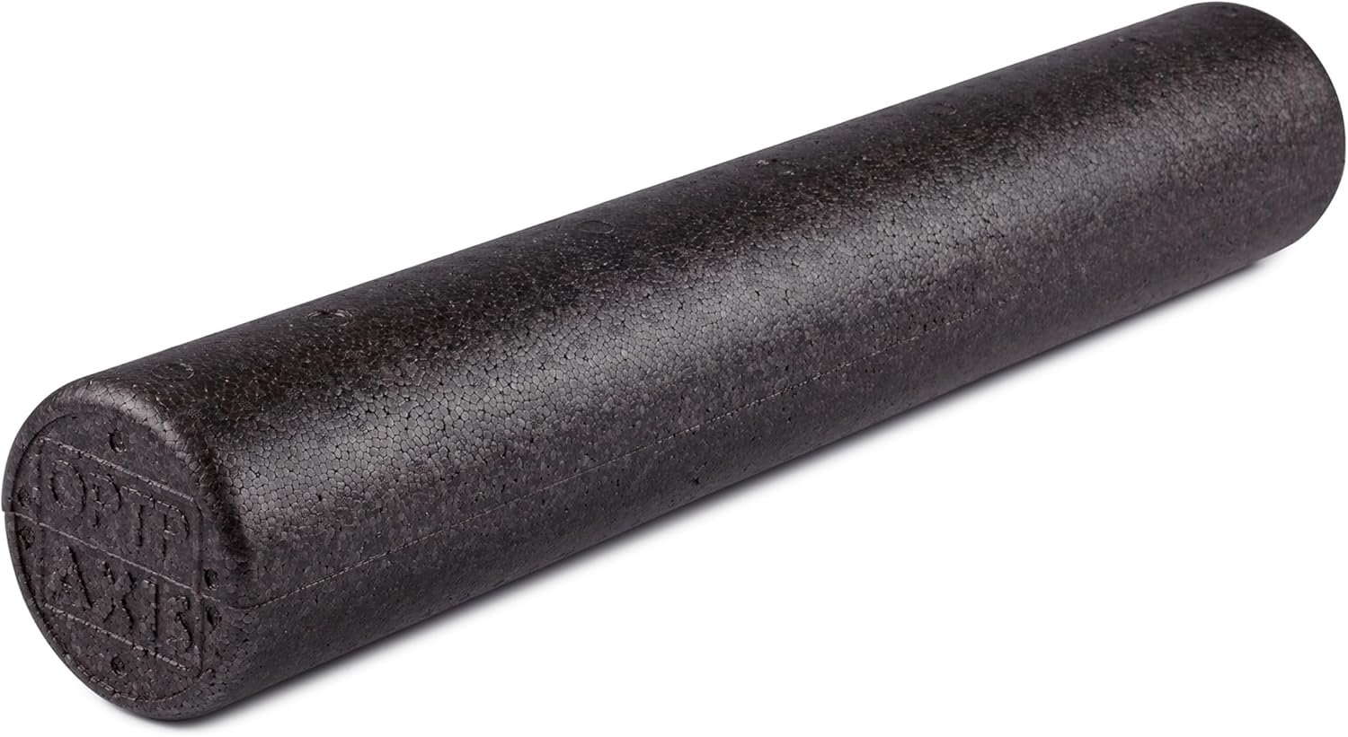 OPTP AXIS Firm Foam Roller, High Density Foam Roller for Physical Therapy, Yoga, Pilates, Fitness Exercise and Sports Training (Black, 36″ X 6″ Round)
