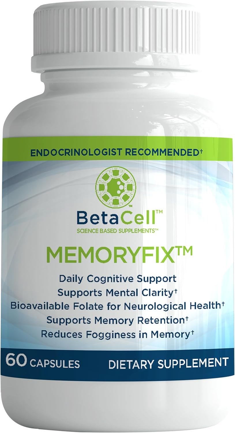 Memoryfix Brain Supplement – 60 Brain Booster Capsules