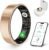 Smart Health Ring, Featuring Stress and Sleep Monitoring Functions, Compatible with iOS and Android,Waterproof Fitness Tracker for Women & Men, No Subscription Fee. (Rose Gold, 7)
