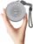 FOXFINE Portable Sound Machine, Travel White Noise Machine with 36 Soothing Sounds, Focus Light & Headphone Jack, Timer & Memory for Sleeping, Baby, Adults, Gray