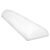 Cando 30-2340 Full-Skin PE Foam Roller for Muscle Restoration, Massage Therapy, Sport Recovery and Physical Therapy, White, 6″ Width, 36″ Length