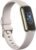 Fitbit Luxe Fitness and Wellness Tracker with Stress Management, Sleep Tracking and 24/7 Heart Rate, One Size S L Bands Included, Lunar White/Soft Gold Stainless Steel, 1 Count (Renewed)