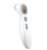 Digital Forehead Thermometer – Infrared – White (Body Temperature Reader, Lightweight, Compact)