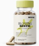 Biohacking Bestie Bloating Bestie for Women & Men – Gut Health Supplement, Digestion Support, Natural Water Retention Remover, Helps Remove Bloat & Gas – 30 Capsules