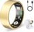 Smart Ring Health Tracker for Women & Men, Fitness Ring with Heart Rate Blood Oxygen, Sleep Monitor, Step Tracker, IP68 Waterproof Compatible with iOS & Android, No Subscription Fee (Gold, 9)