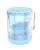 Waterdrop PT-72B-A Glass Alkaline Water Filter Pitcher, 7-Cup, Eco-Friendly, Enhances Alkaline Water, for Home & Office, Reduces PFOA/PFOS, Chlorine, Cadmium, Copper & Mercury, Blue