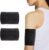 2Pcs Diabetic Sensor Armband, Diabetes Arm Band for Insulin Pod Monitoring Systems – Omnipod Dexcom Freestyle Libre, Protects Insulin Pod During Sports, Replace Adhesive Patches Tape (Black, L)
