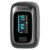 Vibeat Fingertip Pulse Oximeter, Blood Oxygen Saturation Monitor, Finger O2 Sensor with Pulse Rate, Batteries and Lanyard Included, Black