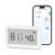 eMylo Smart WiFi Thermometer Hygrometer, Indoor Wireless Temperature Humidity Sensor with Electronic Display, App Notification Alert, Free Data Storage Export, Digital Remote Monitor for Home Room (1)
