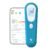 Kinsa QuickScan Smart Forehead Thermometer for Adults, Kids and Babies, No-Touch Digital Thermometer, App-Connected Family Health Tracking, Fast Accurate Fever Readings