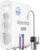 Waterdrop G3P800 Reverse Osmosis System, 800 GPD Fast Flow, NSF/ANSI 42 & 53 & 58 & 372 Certified, 3:1 Pure to Drain, Tankless Under Sink RO Water Filter System, LED Purifier, Smart Faucet