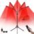 Cholas Red Light Therapy for Face Body, 5 Heads Red Infrared Light Therapy Devices with Stand, 5 Levels Adjustable Brightness 660nm and 850nm Near Infrared Light for Full Body, Muscle Gift for Women
