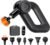 BOB AND BRAD D6 Pro Plus Massage Gun with Heat, Deep Tissue Percussion with 16mm Amplitude, Professional Muscle Massager Gun for Athletes, Quiet Electric Handheld Massager