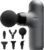 Morelax Mini Massage Gun, Percussion Muscle Massager for Back Pain Relief, Compact Sports Travel Massage Gun with 6 Massage Heads 4 Speeds, Gift for Her, Home, Athletes