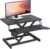 Panana Standing Desk Height Adjustable Sit to Stand Converter Stand Up Desk Tabletop Workstation Dual Monitor Desk Riser for Home Office (32″)