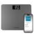 trackstar Wide-Platform Silver Digital Weight Scale | 550 lb Weight Capacity | trackstar Monitoring App | Bluetooth iOS & Android Compatible | Measure, Track, and Share Results
