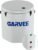 GarveeTech Ice Bath Tub for Athletes, Compatible with Water Chillers, 186Gallon Inflatable Cold Plunge Tub with Insulated Lid, Portable Cold Water Therapy Ice Pod for Recovery (White-Blue, 186Gallon)