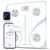 RENPHO Smart Scale for Body Weight, FSA&HSA Eligible, Digital Bathroom Scale BMI Weighing Bluetooth Body Fat Scale, Body Composition Monitor Health Analyzer with Smartphone App (White, 11″/280mm)