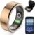 COLMI R02 Smart Ring, Smart Ring for Women and Men, with a Charging Case, Supports Heart Rate, Blood Oxygen, Sleep Health Monitoring, No Subscription Fee. (Rose Gold, 8#)