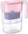 Waterdrop PT-05P-A Alkaline Water Filter Pitcher, 7-Cup, Mineralized Alkaline Water, Healthy, Clean & Toxin-Free, Up to 100 Gallons, Up to pH 9.5, BPA-Free, for Fridge, Countertop & Gift, Pink