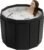 Portable Bathtub for Adult, Foldable Soaking Bathtub for Hot SPA&Ice Bath, Foldable Small Bathtub collapsible bathtub for Bathing, 6-layer Insulated portable tub,Space-Saving (black, 25.9X31.5 IN)