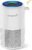 Air Purifier for Home Bedroom, AromaRoom H13 HEPA Air Filter For Smoke Pollen Dander Hair Smell Air Cleaner, 3-in-1 Filter with Sleep Mode, Quiet Air Cleaner For Pets, Home, Baby Room (White)