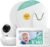 Babysense True Sleep HD FSA Baby Monitor with Camera and Audio + Baby Sleep Breathing Movement Monitor, No WiFi, 2 Non-Contact Under Mattress Sensors, Non-Wearable Monitor, Full Crib Coverage