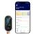 Bluetooth Pulse Oximeter Fingertip, Smart Blood Oxygen Saturation Monitor with App for Sports & Aviation, Accurate SpO2 & Heart Rate Reader with Full OLED Screen, Perfusion Index, Batteries Included