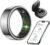 KIRAMA Smart Health Ring for Women Men Fitness Tracker with Heart Rate, Support Sleep Monitoring and Exercise Recording, IP68 Waterproof for iOS and Android, No APP Fee，Ultra-Thin Design (Silver, 9)