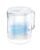 Waterdrop PT-72C-A Glass Alkaline Water Filter Pitcher, 7-Cup, Eco-Friendly, Enhances Alkaline Water, for Home & Office, Reduces PFOA/PFOS, Chlorine, Cadmium, Copper & Mercury, Clear