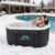 Merapi XL Ice Bath Tub for Adults, 131 Gal Cold Plunge Tub, 46” Large Oval Portable Ice Bath Tub, Foldable Cold Plunge for Home, Backyard & Outdoor Use with Drain & Neck Support