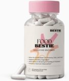 Biohacking Bestie Food Bestie Supplement – Digestive Enzymes for Women & Men, Natural Digestion & Bloating Support, Promotes Gut Health, Formulated with Bromelain & Lipase, Gluten Free – 60 Capsules