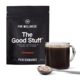 The Good Stuff | Cinnamon Coffee Booster | Healthy Coffee Creamer for Focus & Energy | Keto, Non-Dairy Creamer Powder with MCT Oil, Collagen & L-Theanine | 30 Servings
