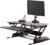 Vari – VariDesk Essential 36 – Two-Tier Standing Desk Converter for Monitor & Accessories – Height Adjustable Sit Stand Desk – Fully Assembled Monitor Riser for Home Office – 36″ Wide, Black