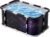 Simcat 45″ Large Portable Foldable Bathtub Adult, Separate Family-Friendly SPA Therapy Tub Soaking, Hot SPA/Ice Bath Tub (Starry sky)