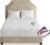 Beautyrest 3M Scotchgard Heated Mattress Pad – Electric Bed Warmer with 5 Heat Settings, 10 Hr Auto Shut Off Timer, All Around Elastic Deep Pocket, UL Certified, Machine Washable, White Full