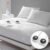 Queen Size Electric Heated Mattress Pad – Bed Warmer with Memory & Preheat Functions, 12 Heat Settings Dual Control for 1-12 Hours Auto Off, Lighted Button