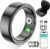 Smart Ring for Women Men(Black, Size 10)